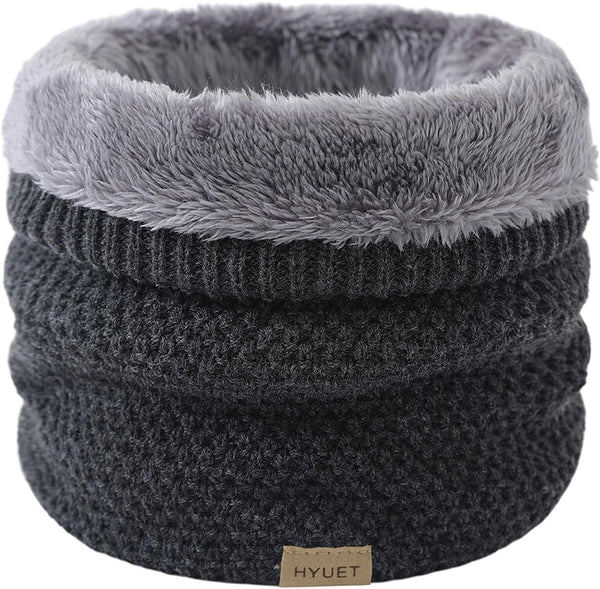 Winter Schlauchschal Loop Schal Fleece Halswärmer Nackenwärmer A0502